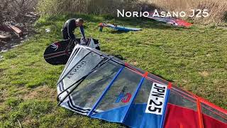 Norio Asano Windsurfing [upl. by Ayetal623]