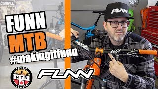 FUNN MTB Full On Handlebars  Crossfire Stem Install  Trek Roscoe 8 [upl. by Somar]