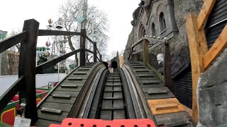 Rutschebanen 4K Front Seat POV  Tivoli Gardens [upl. by Aciret]