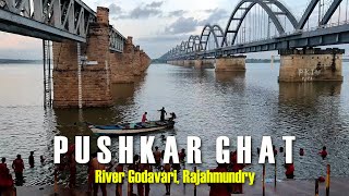 Pushkar Ghat  River Godavari Rajahmundry [upl. by Ordisi]