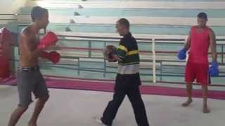 20130423 Cuban Boxing Gym Holguin [upl. by Nsaj]