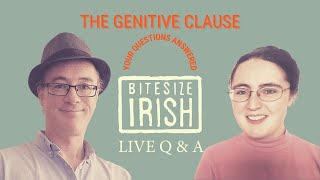 Live QampA The Genitive Case in the Irish Language  Your Questions Answered [upl. by Naret902]