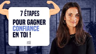 7 étapes pour gagner confiance en toi au lycée [upl. by Atikan667]