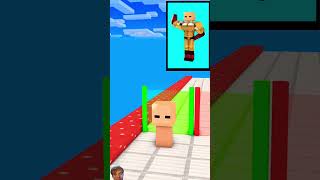 Build a Queen Run Challenge with Saitama  Minecraft Animation [upl. by Gabi]