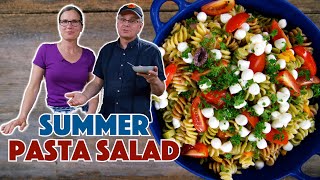 Summer Cookout Pasta Salad Recipe  Glen And Friends Cooking [upl. by Mariandi197]