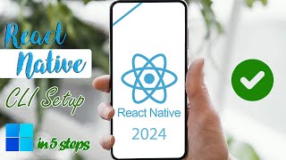 Ultimate Guide Installing React Native CLI on Windows [upl. by Eesdnyl]