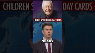 4000 CHILDREN SEND BIRTHDAY CARDS🫣 shorts snl weekendupdate [upl. by Nrubloc]