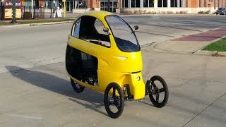 The Ego velomobile electric hybrid enclosed tricycle [upl. by Tehcac]