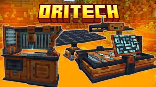 Oritech  Best Tech Mod  Minecraft 121  Mods guides [upl. by Nyleahcim481]