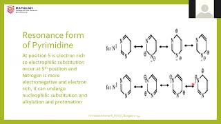 Heterocyclic Chemistry thiazole Imidazole Pyridine Pyrimidine and Purine By Dr Hareesh Kumar P [upl. by Fletcher]