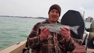 Coho fishing in lake Michigan [upl. by Katti385]