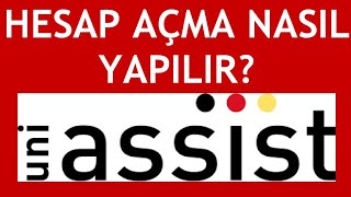 Uni Assist Hesap Açma Nasıl Yapılır [upl. by Aiuoqes]