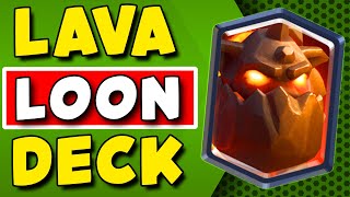 New LAVALOON Unstoppable deck  Clash Royale [upl. by Aurelius]