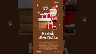 KADO NATAL DARI TUHAN BUAT KAMU  KADO NATAL  BUAT KAMU  HADIAH TERINDAH DARI TUHAN GiveThank72 [upl. by Adnilg]