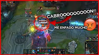 Me ENFADO MUCHO con mi AMIGO GRITO MUCHO  League Of Legends [upl. by Teresita]