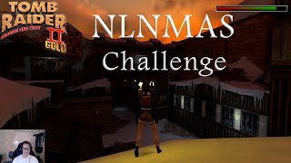 Tomb Raider 2 Golden Mask Remastered  NLNMAS Challenge Run [upl. by Ellecrag]