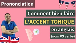 Comment bien faire laccent tonique en anglais [upl. by Acira623]