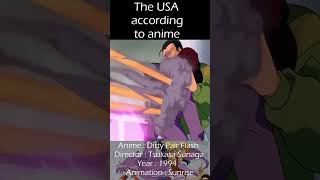 America in Japanese Anime anime animeedit viralanimes ytshorts [upl. by Gelman358]