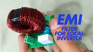 Emi filter local inverter hybrid without battery 🔋🔋 mobile home cctv scale ⚖️⚖️ [upl. by Ahseined]