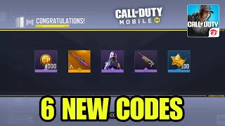 NEW CODM REDEEM CODES 2024 NOVEMBER  COD MOBILE CP CODES  CODM CODES  CODM CODE [upl. by Atalie560]