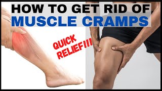 How to Get Rid of Muscle Cramps or Spasms Immediately  Dr Jon Saunders Newmarket Chiropractor [upl. by Sukhum]