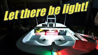 Renovating my 11 Boston Whaler with new lights PART 3  Rewiring and finishing up [upl. by Bound639]