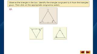 Congruent Triangles Activity  Mathematics  Class 7 [upl. by Garnette]