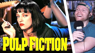 PULP FICTION 1994 MOVIE REACTION FIRST TIME WATCHING [upl. by Curnin]