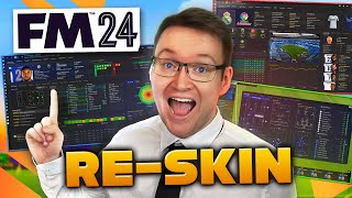 THE 1 SKIN EVERY FOOTBALL MANAGER 2024 PLAYER NEEDS  FM24 Skin Install Guide [upl. by Ahseyk]