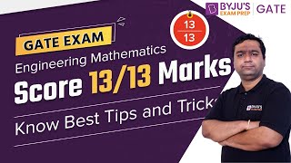 How to Score 1313 in Engineering Mathematics  GATE 2024 Engineering Mathematics  BYJUS GATE [upl. by Fesoy]