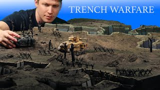 Making a Realistic Trench Warfare Table for Warhammer and Historical Games  Pt 3 [upl. by Sloane268]