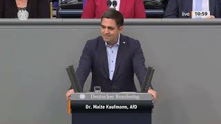 SOFORTPROGRAMM für die deutsche Wirtschaft  Dr Malte Kaufmann MdB [upl. by Adilen]