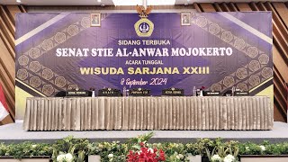 LIVE STREAMING DALAM RANGKA SIDANG TERBUKA SENAT STIE ALANWAR MOJOKERTO DAN WISUDA SARJANA XXIII [upl. by Madanhoj]