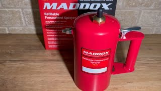 Harbor Freight MADDOX 32 oz Refillable Pressurized Sprayer ML11 Is it WORTH IT 59544 [upl. by Siletotsira]