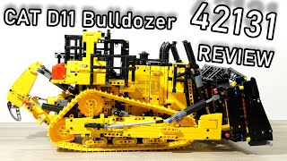 LEGO 42131 Review  LEGO Cat D11  LEGO Technic Bulldozer  Review 42131 LEGO Technic 2021 [upl. by Keheley]