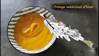 Potage médicinal dhiver aux trois racines chinoises [upl. by Leissam]