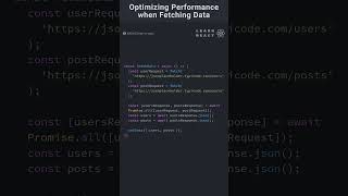 Optimizing Performance when Fetching Data in React coding programming frontend react [upl. by Duquette]