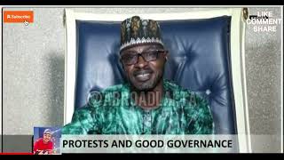 Yunusa Tankos Response to Protests and Good Governance [upl. by Esch]