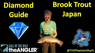 Japanese Brook Trout Diamond Guide  Top Hotspot Japan Kamuibetsu Reserve in COTW The Angler [upl. by Blaine56]