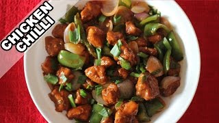 Chilly Chicken  Easy Indian Chicken Recipe  NonVeg Starter Recipes  Kanaks Kitchen [upl. by Pepita652]