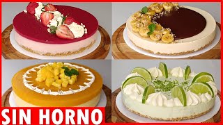 8 Postres SIN HORNO para VENDER y Ganar DINERO desde CASA Cheesecake RENTABLES elideli [upl. by Harriman571]