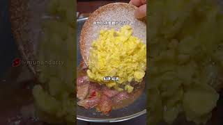 Telur ayam dalam udang munandartv faktaunik food [upl. by Emery]