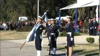 Ceremonia de Jura de Fidelidad a la Bandera de cadetes aspirantes y marineros [upl. by Buxton]