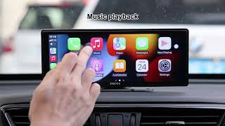 10inch Carplay amp Android Auto  Portable Car Stereo TS0001 PRO  Unboxing and Features  English [upl. by Elena]