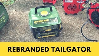 Sportsman GEN1000 2cycle generator  a rebranded TailGator from Harbor Freight [upl. by Eirrol]