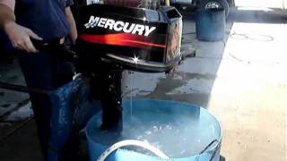 2003 MERCURY 5 HP OUTBOARD ENGINE [upl. by Anrehs]