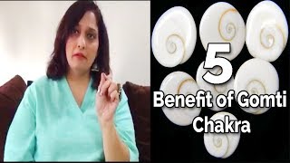 5 Benefit of Gomti Chakra  Life Changing Benefit of Gomti Chakra  Divyaa Pandit [upl. by Eimar]