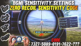 NEW UPDATE 30 🔥BEST SENSITIVITY CODECONTROL SETTINGS BGMIPUBG MOBILE  BGMI AFTER UPDATE 30 [upl. by Carry342]