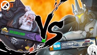 Bolognese Man VS Cheese Man  Overwatch 2 [upl. by Aruabea]