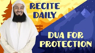 NEW  MUST READ  Simple Morning and Evening Protection recited by Mufti Menk [upl. by Oremo]